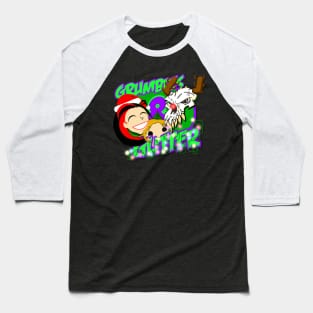 Grumbles & Glitter Christmas Baseball T-Shirt